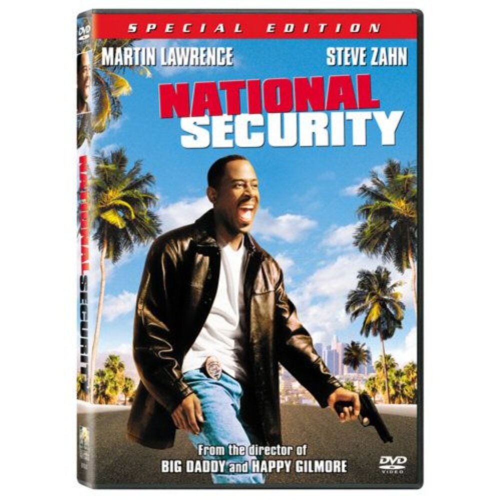 National Security Special Edition DVD Martin Lawrence Steve Zahn Action 2003
